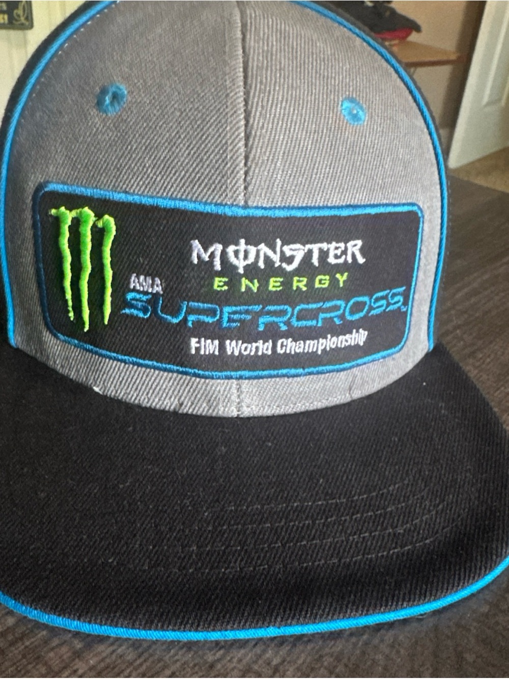 Monster Energy Supercross Adjustable Snapback Baseball Hat Cap